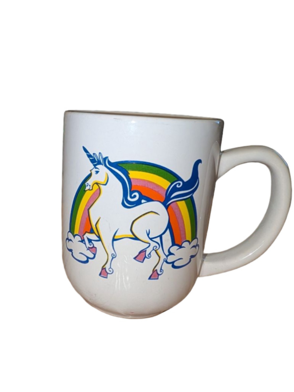 Royal Norfolk White Unicorn Rainbow Mug One Size